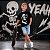 Camiseta Esqueleto Radical - Imagem 1