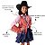 Colete Cowgirl ROSA Franjas + Adereço braço c/ franjas - Imagem 2