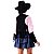 Colete Cowgirl PRETO Franjas + Adereço braço c/ franjas - Imagem 4