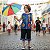 Roupa de Frevo AZUL Menino LUXO + Guarda Chuva - Imagem 1