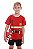 Fantasia Bombeiro | ALGODÃO | CAMISETA + SHORTS - Imagem 4