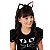 Fantasia Vestido Gato Preto Infantil Menina | Brinde Tiara - Imagem 8