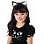 Fantasia Vestido Gato Preto Infantil Menina | Brinde Tiara - Imagem 2