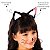 Fantasia Vestido Gato Preto Infantil Menina | Brinde Tiara - Imagem 3