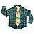 Camisa Xadrez Verde Milho Verde + BRINDE GRAVATA - Imagem 3