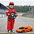 Fantasia Infantil Piloto de Carros F1 - Profissão | Brinde CARRO COM CONTROLE REMOTO - Imagem 1