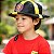 Chapéu Capacete Infantil de Bombeiro QUIMERA KIDS - Imagem 1