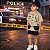Fantasia Policial | ALGODÃO | CAMISETA + SHORTS + BOINA - Imagem 1
