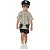 Fantasia Policial | ALGODÃO | CAMISETA + SHORTS + BOINA - Imagem 1