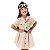Fantasia Infantil Aviador Piloto Avião | VESTIDO + CINTO + APLIQUES + CHAPÉU - Imagem 1