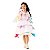 Vestido Noiva Infantil Festa Junina Caipira com Luvas| Brinde Tiara com Véu - Imagem 5