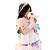 Vestido Noiva Infantil Festa Junina Caipira com Luvas| Brinde Tiara com Véu - Imagem 7