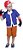 Conjunto Ash XYZ, Treinador de Pokemon - camisa azul, camiseta preta, boné, luvas e pokebola - Imagem 2