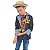Paletó Noivinho Caipira Infantil Jeans + BROCHE + CHAPÉU - Imagem 7