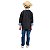 Paletó Noivinho Caipira Infantil Jeans + BROCHE + CHAPÉU - Imagem 8