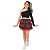 Conjunto Festa Junina CROPPED + SAIA BABADO renda VERMELHA - Imagem 2