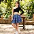 Conjunto Festa Junina CROPPED + SAIA BABADO JEANS - Imagem 1