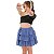 Conjunto Festa Junina CROPPED + SAIA BABADO JEANS - Imagem 2