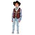 Roupa Cowboy LUXO COMPLETA CAMISA + COLETE + LENÇO + CHAPÉU - Imagem 6