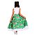 Roupa Carimbó Infantil Menina Floral VERDE -BLUSA + SAIA - Imagem 3