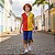 Roupa Frevo Luxo Infantil Menino BLUSA + BERMUDA - Imagem 1