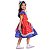 Vestido Festa Junina Infantil PÉ DE MOÇA Azul Vermelho LUXO - Imagem 3