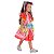 Vestido Festa Junina Infantil QUINDIM Rosa e Vermelho LUXO - Imagem 7