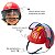 Capacete BOMBEIRO Infantil COM VISOR - Imagem 2