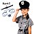 Fantasia Policial Infantil Menina COMPLETA LUXO | Brinde KIT - Imagem 7