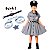 Fantasia Policial Infantil Menina COMPLETA LUXO | Brinde KIT - Imagem 1