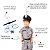 Fantasia Policial Infantil com Quepe BORDADA | Brinde KIT - Imagem 2