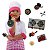 Fantasia Chef Cozinha Rosa Infantil Luxo | Brinde Cozinha - Imagem 1