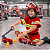 Fantasia Bombeiro Infantil FAIXA refletiva CAPACETE brinde BRINQUEDO - Imagem 1