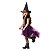 Fantasia Bruxa Infantil Halloween LUXO | brinde VASSOURA - Imagem 3