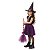 Fantasia Bruxa Infantil Halloween LUXO | brinde VASSOURA - Imagem 7