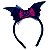 Tiara Morcego Detalhe PINK - Imagem 1