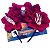 Tiara Ossos de Caveira com Rosas Vermelhas - Imagem 1