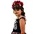 Tiara Ossos de Caveira com Rosas Vermelhas - Imagem 2
