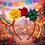 Tiara Mexicana Infantil com Flores Coloridas - Imagem 1
