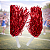 Pompom Líder de Torcida Infantil Vermelho Cheerleader - Imagem 1