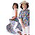 SAIA Carimbó Infantil Menina Floral AZUL HAVAIANA - Imagem 4