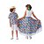 SAIA Carimbó Infantil Menina Floral AZUL HAVAIANA - Imagem 6