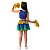 Roupa COPA Luxo Infantil Menina BLUSA + SAIA | BRINDE tiara - Imagem 8