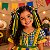 Par de Laços Festa Junina Verde e Amarelo - COPA - Imagem 1