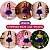 Saia Princesa Tutu AZUL ROYAL com Brilho - Imagem 3