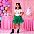 Saia Princesa Tutu VERDE com Brilho - Imagem 10