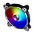 Fan Lian Li BR Digital-3R G RGB 1800 RPM - PC - Imagem 1