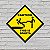 Placa de Parede Decorativa: Caution! This Is Sparta - Imagem 1