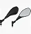 Retrovisor F800 Bmw Giro 360 Honda Par - TMAC - Imagem 3