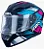 Capacete ASX City Start Azul Turquesa Brilhante Tamanho 58/M - Imagem 1